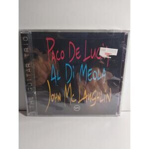 Paco De Lucia, Al Di Meola, John McLaughlin The Guitar Trio CD 1996 Jazz SEALED